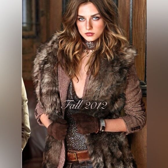 Ralph Lauren Collection * Fall ‘15? Lamb Shearling Embellished Vest - Picture 15 of 17